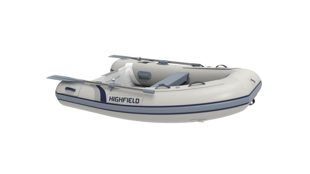 Highfield UL240 compact aluminium-hull RIB tender