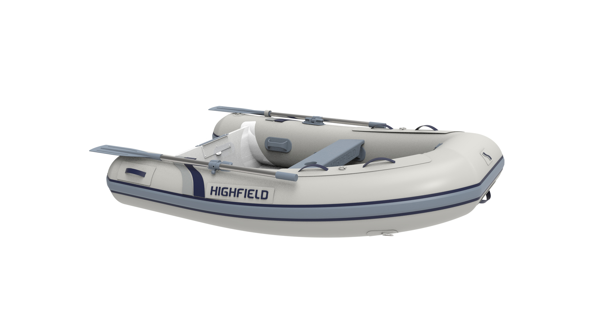 Highfield UL240 compact aluminium-hull RIB tender