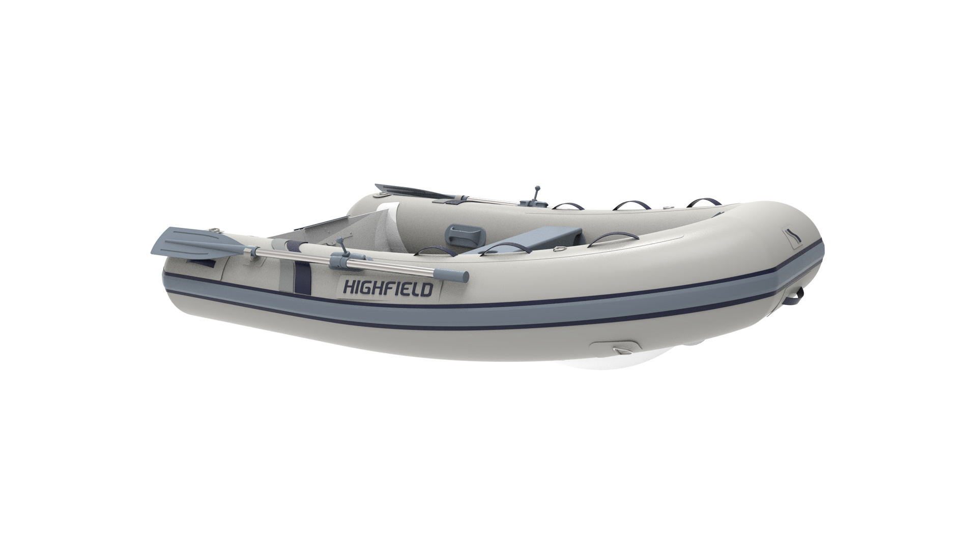Highfield UL260 lightweight aluminium-hull RIB tender